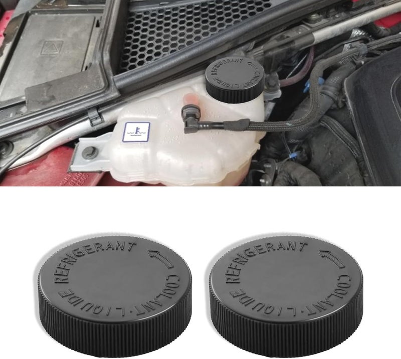 HEVLE 2PCS Coolant Reservoir Cap, Engine Radiator Coolant Overflow Antifreeze Reservoir Tank Cap, 21712-79900 Coolant Water Tank Reservoir Cap Compatible with Nissan Infiniti Murano Quest EX35 FX37 G37 - Image 1